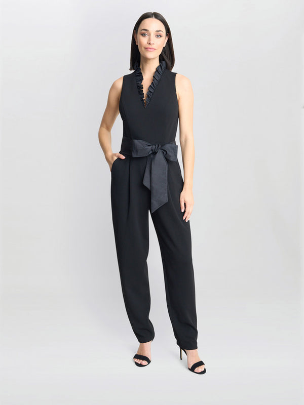 Priyanka Crepe Taffeta Combo Jumpsuit