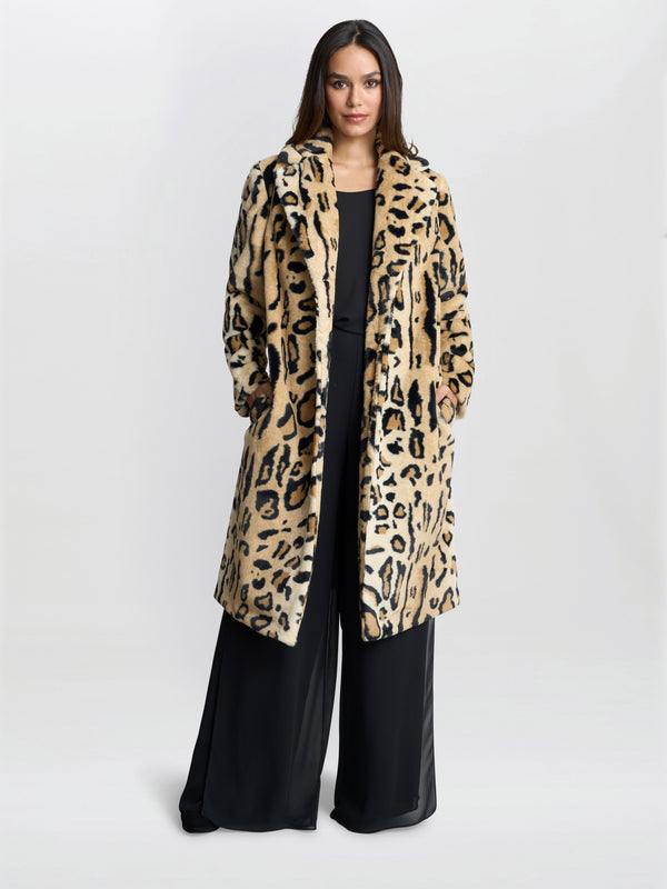 Madison Leopard Coat