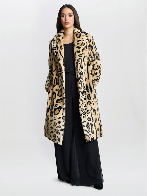 Madison Leopard Coat