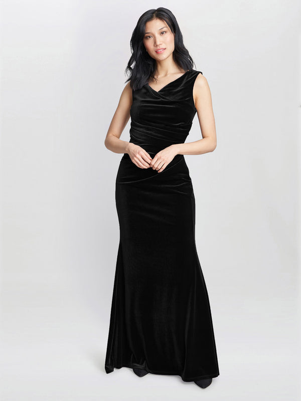 Selena Velvet Maxi Dress