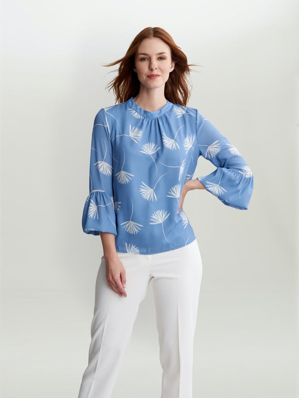 Lylia Blouse With Sleeve Detail