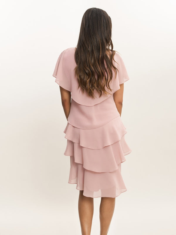 Bella Georgette Tiered Dress