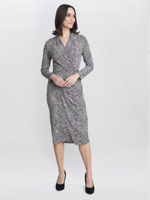 Janet Jersey Wrap Dress