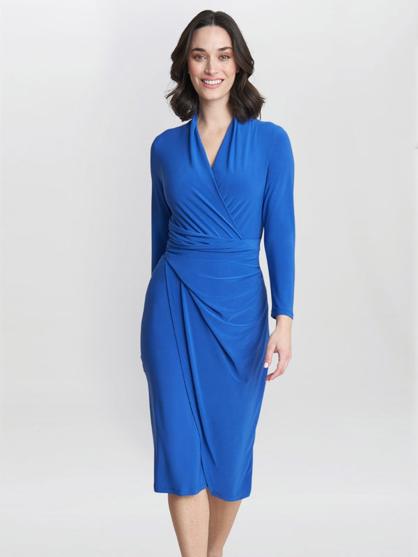 Gloria Jersey Wrap Dress