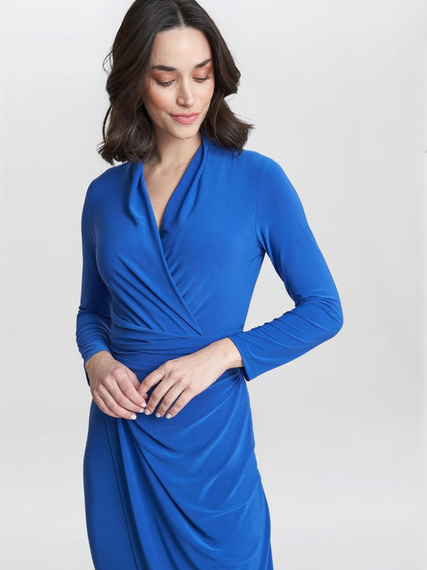 Gloria Jersey Wrap Dress