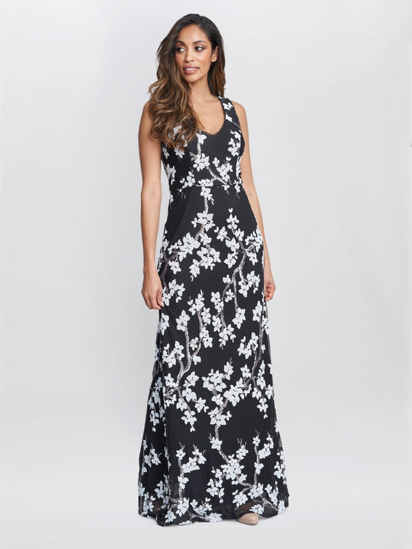 Flavia Floral Maxi Dress