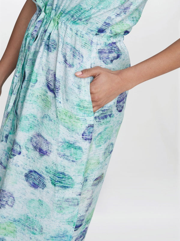 Roseline Print Holiday Dress