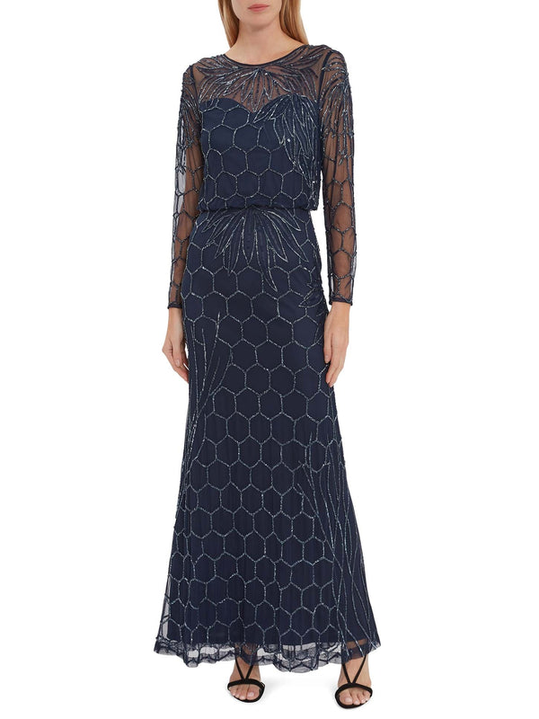 Katherine Beaded Maxi Dress