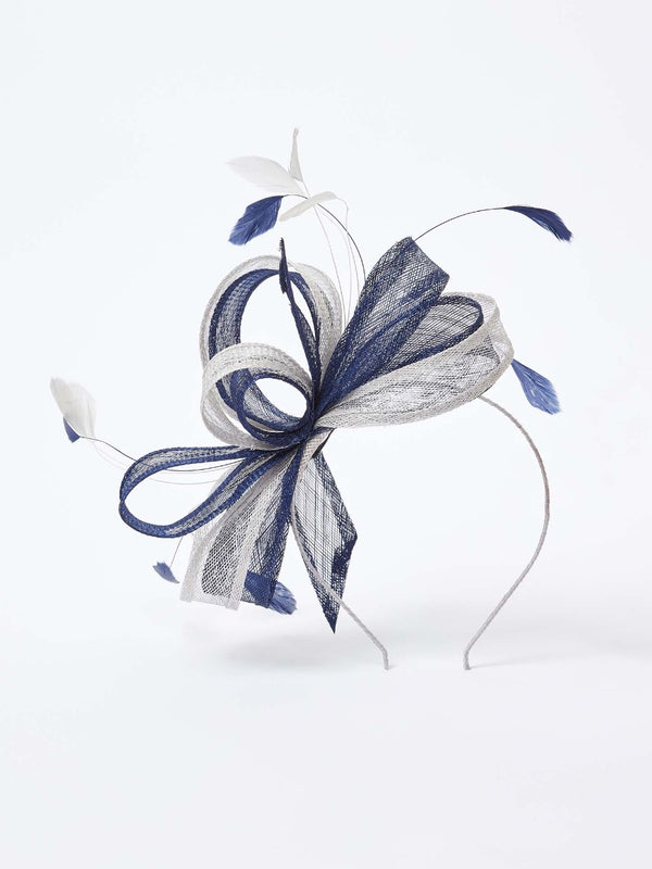 Menali Two Tone Fascinator