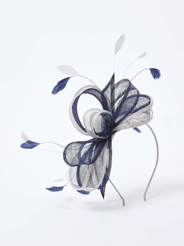 Menali Two Tone Fascinator