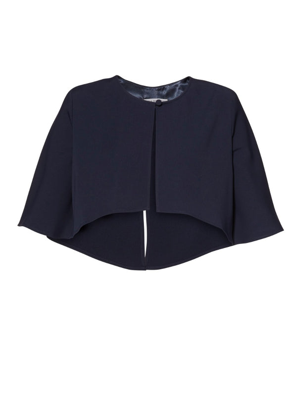 Moss Crepe Cape