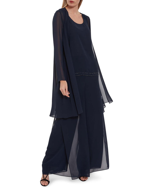 Long Chiffon Jacket