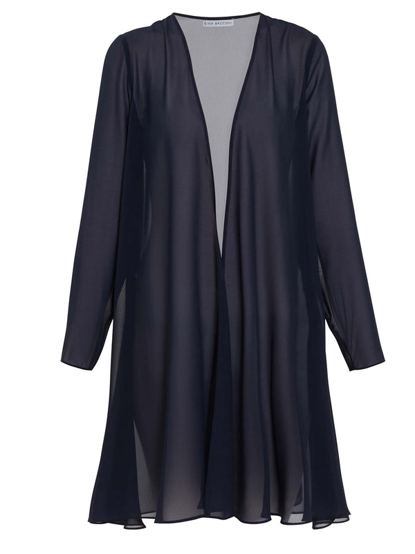 Long Chiffon Jacket