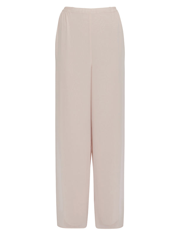 Chiffon Layered Trouser With Slits