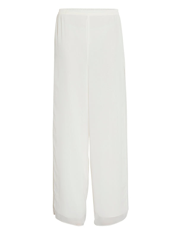 Chiffon Layered Trouser With Slits