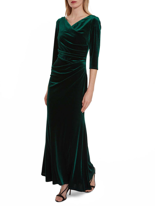 Jaisa Velvet Maxi Dress