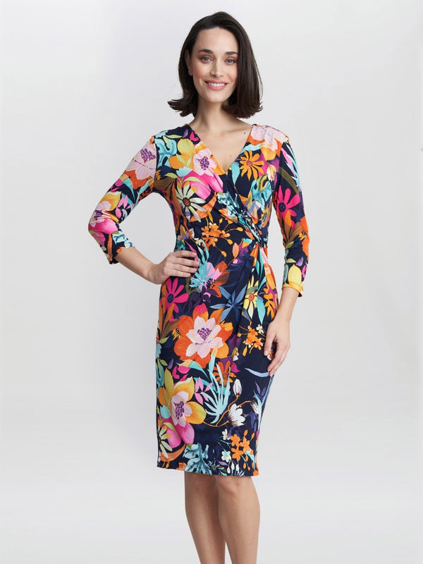 Dana Jersey Wrap Dress