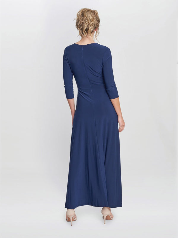 Celine Jersey Wrap Maxi Dress