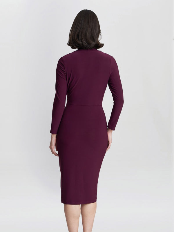 Gloria Jersey Wrap Dress