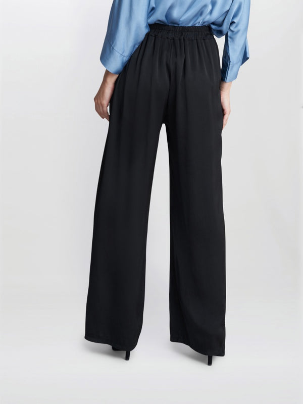 Juno Washed Satin Look Pull On Trouser