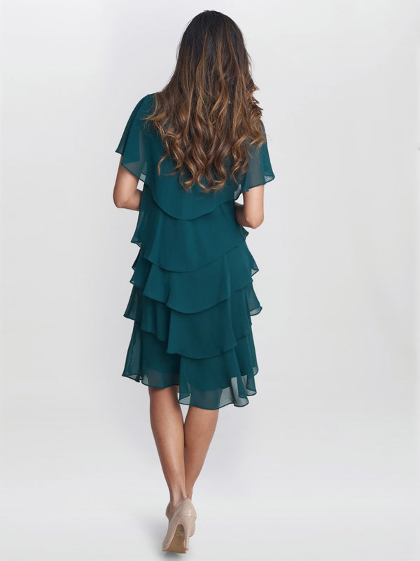 Bella Georgette Tiered Dress