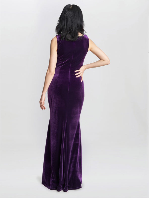 Selena Velvet Maxi Dress