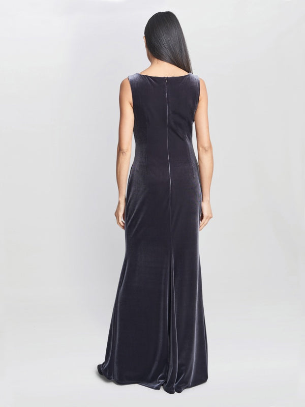 Selena Velvet Maxi Dress